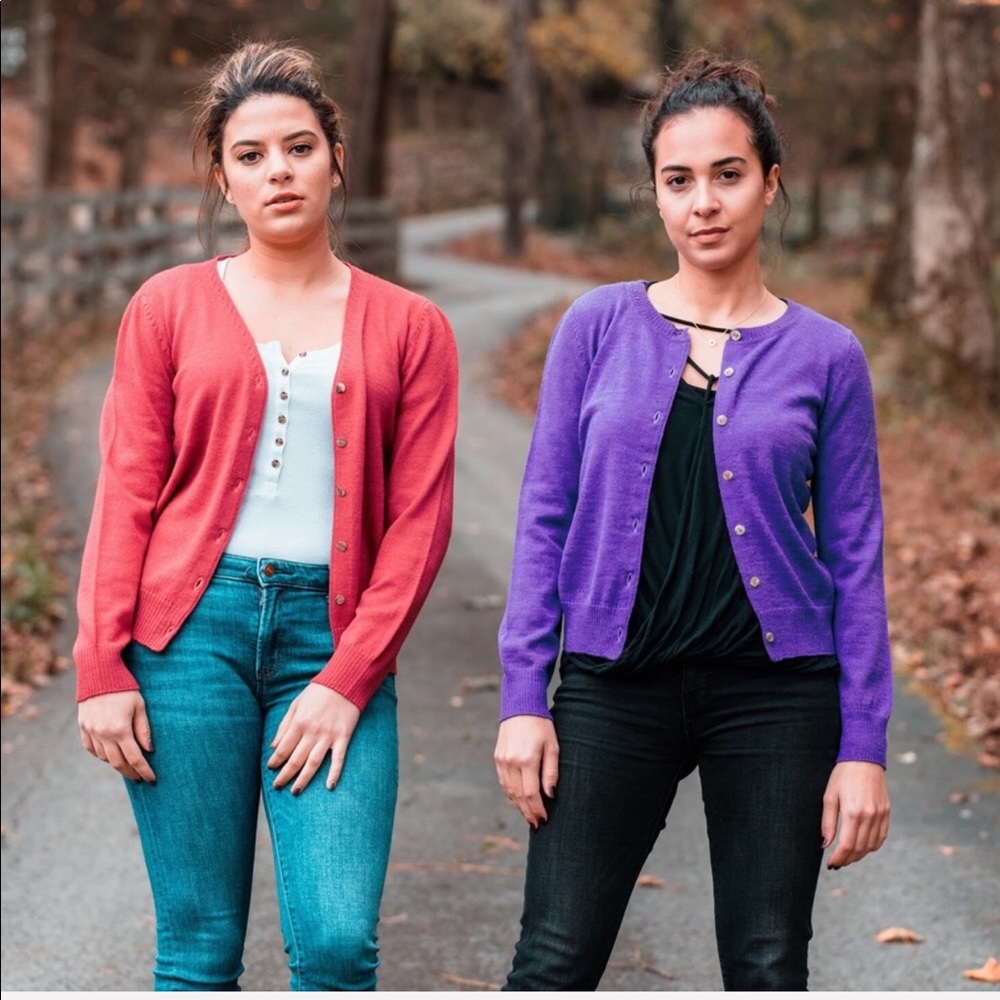 100% Peruvian Alpaca wool cardigan